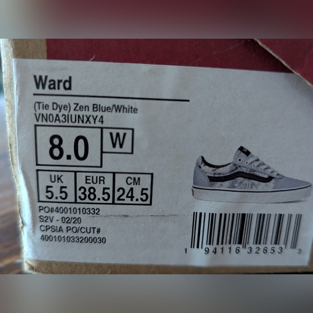 VANS Tie Dye Zen grey/ white - Picture 4 of 6